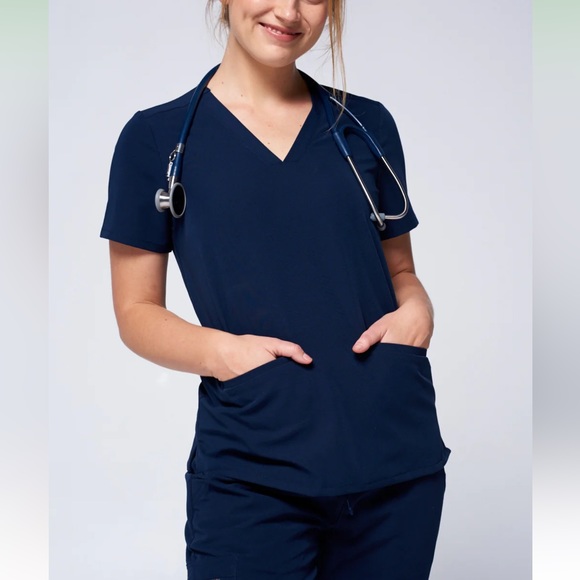 Dr. Woof Navy Scrub Set - Picture 4 of 8